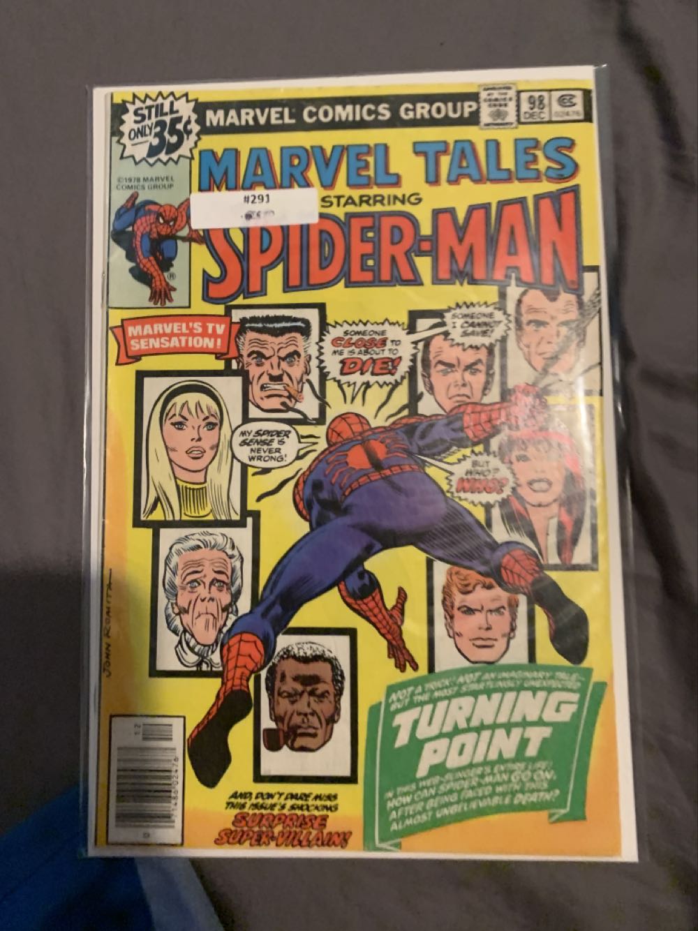 Marvel Tales - Marvel (98 - Dec 1978) comic book collectible [Barcode 07148602476782] - Main Image 2