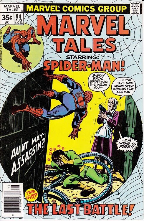 Marvel Tales Starring Spider-Man - Marvel Comics Group (94 - Aug 1978) comic book collectible [Barcode 07148602476708] - Main Image 1
