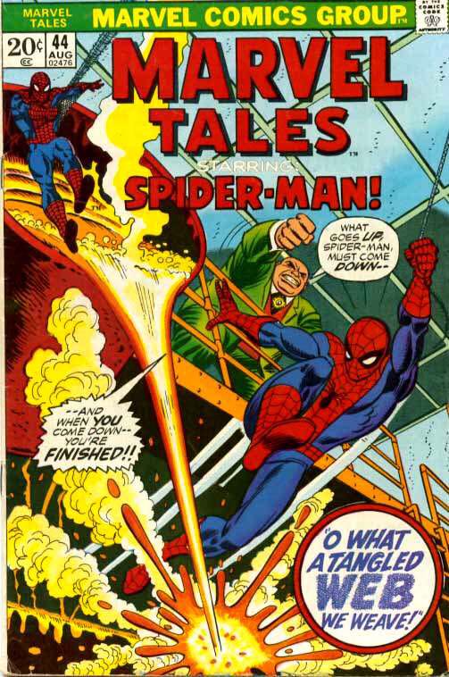 Spider-Man Marvel Tales V1 #44 - Marvel (44 - Aug 1973) comic book collectible [Barcode 009281024767] - Main Image 1