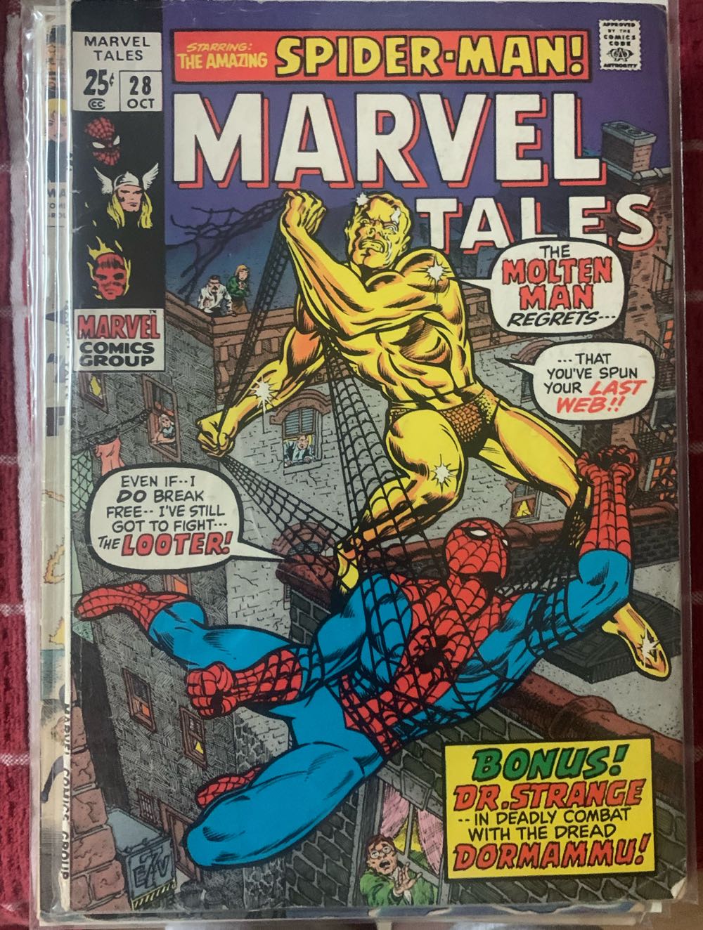 Marvel Tales - Marvel Comics (28 - Oct 1970) comic book collectible - Main Image 3