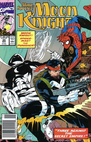 Marc Spector: Moon Knight - Marvel Comics (20 - Nov 1990) comic book collectible [Barcode 13111786] - Main Image 1