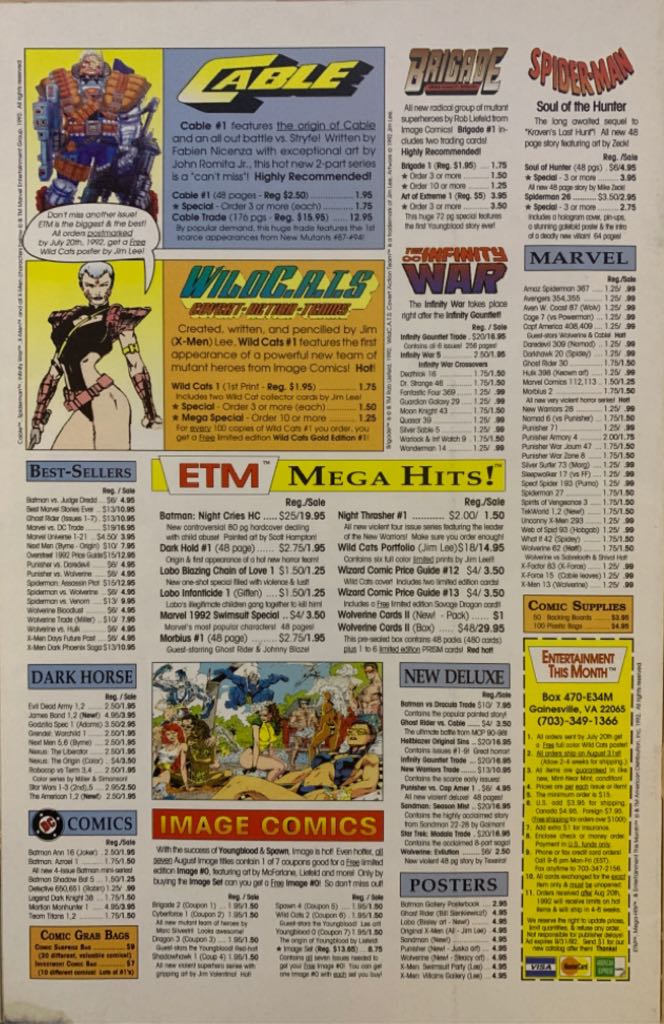 Moon Knight: Marc Spector #41 - Marvel (41 - Aug 1992) comic book collectible [Barcode 13111786] - Main Image 2