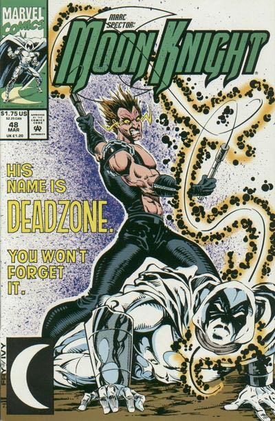 Marc Spector: Moon Knight - Marvel Comics (48 - Mar 1993) comic book collectible [Barcode 000000000] - Main Image 1
