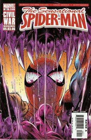 Sensational Spider-Man 2 - Marvel.com (25 - May 2006) comic book collectible [Barcode 759606034215] - Main Image 1