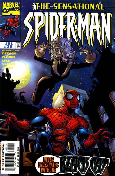 The Sensational Spider-Man - Marvel Comics (29 - Jul 1998) comic book collectible [Barcode 75960603421502911] - Main Image 1