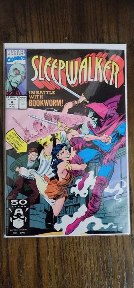 Sleepwalker - Marvel Comics (4 - Sep 1991) comic book collectible - Main Image 2