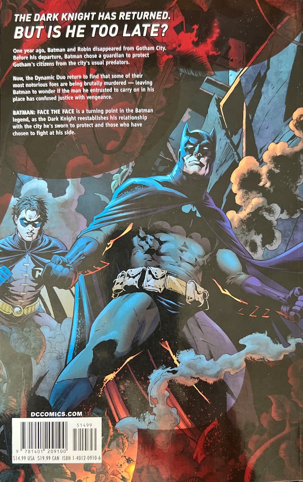 Batman: OC 47: Face The Face - DC Comics (651-654) comic book collectible [Barcode 9781401209100] - Main Image 2