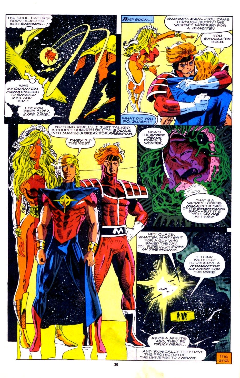 Quasar - Marvel Comics (36 - 07/1992) comic book collectible - Main Image 2