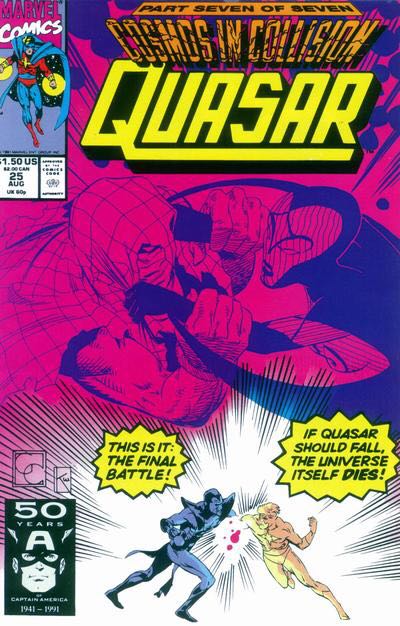 Quasar  (25) comic book collectible - Main Image 1