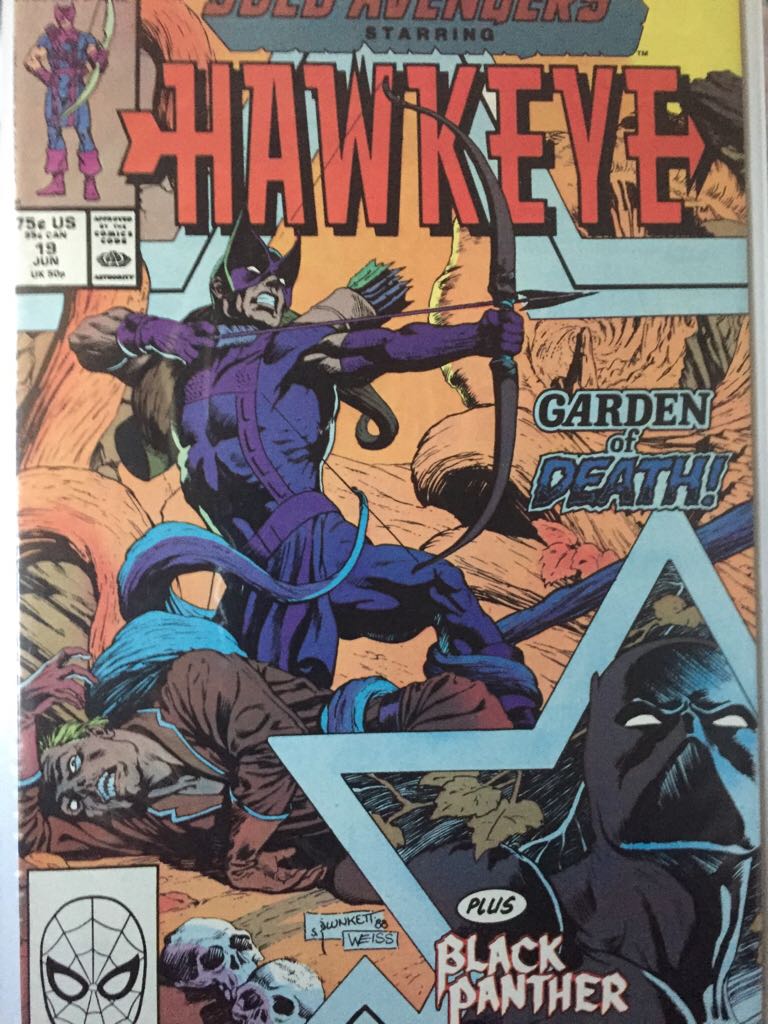 Solo Avengers - Marvel (19 - Jun 1989) comic book collectible [Barcode 071486026518] - Main Image 1