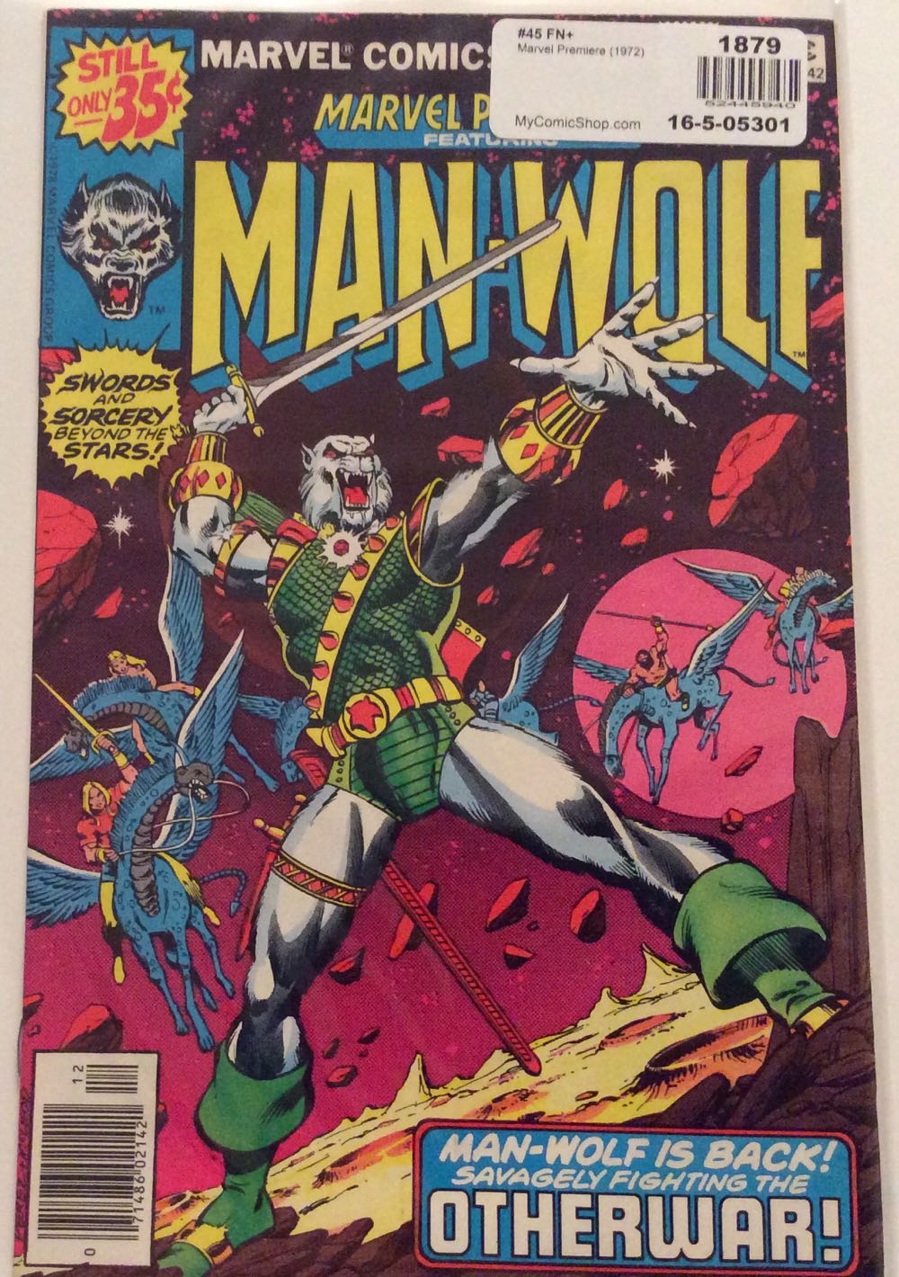 Marvel Premiere - Marvel Comics Group (45 - Dec 1978) comic book collectible [Barcode 071486021421] - Main Image 2