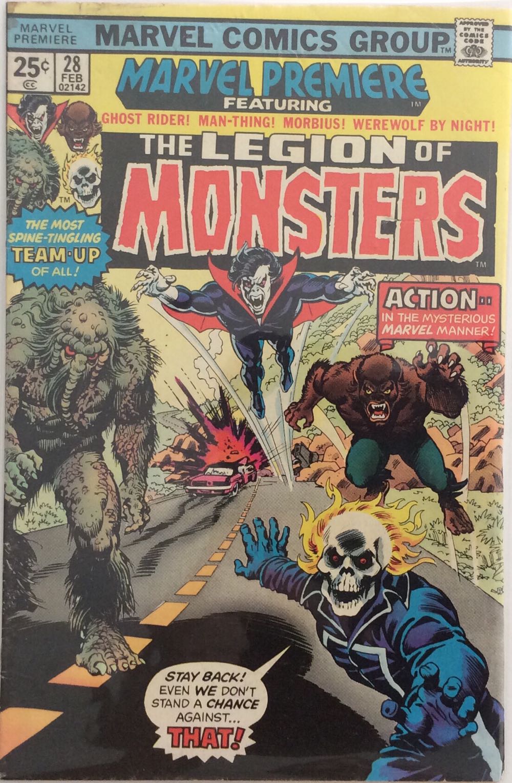 Marvel Premiere (Vol 1 | 1972) - Marvel Comics (28 - Feb 1976) comic book collectible - Main Image 2