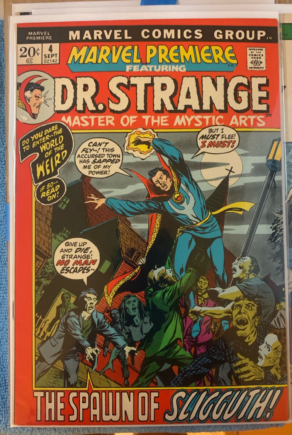 Marvel Premiere  (4 - Sep 1972) comic book collectible - Main Image 2