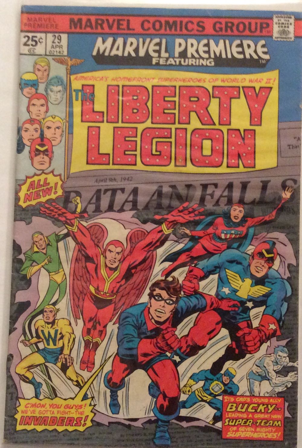 Marvel Premiere - Marvel Comics Group (29 - Apr 1976) comic book collectible [Barcode 071486021421] - Main Image 3
