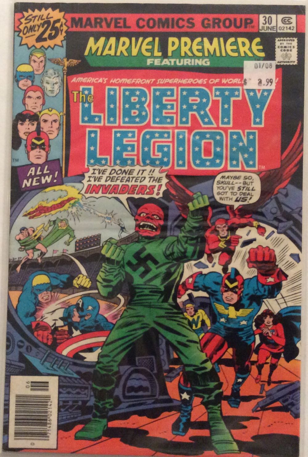 Marvel Premiere - Marvel (30 - Jun 1976) comic book collectible [Barcode 071486021421] - Main Image 2