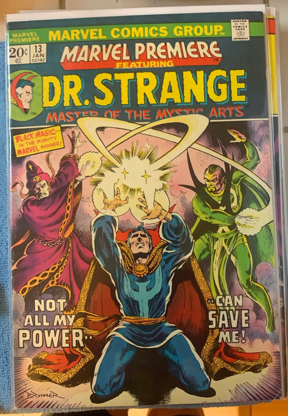 Marvel Premiere - Marvel Comics Group (13 - Jan 1974) comic book collectible [Barcode 071486021421] - Main Image 3