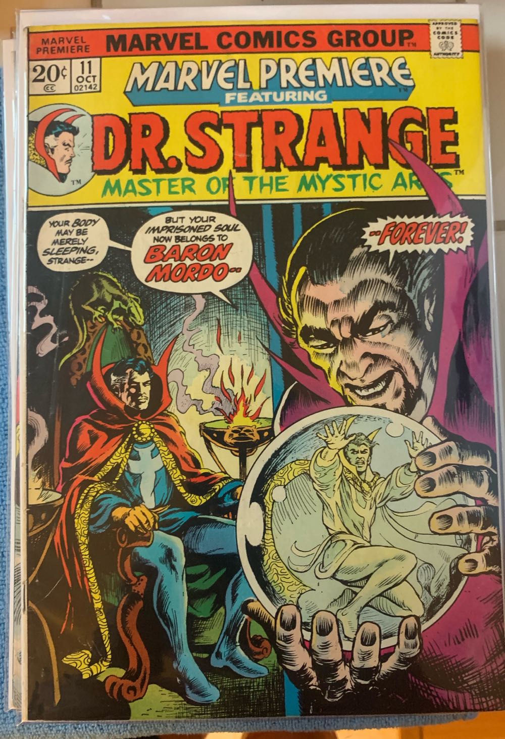 Marvel Premiere - Marvel Comics (11 - 10/1973) comic book collectible - Main Image 3