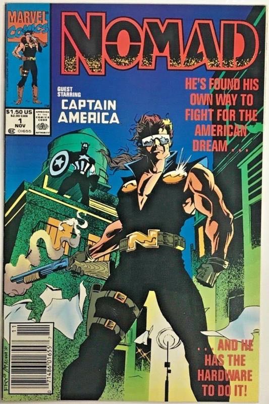 Nomad - Marvel Comics (1-4 - 11/1990) comic book collectible - Main Image 2