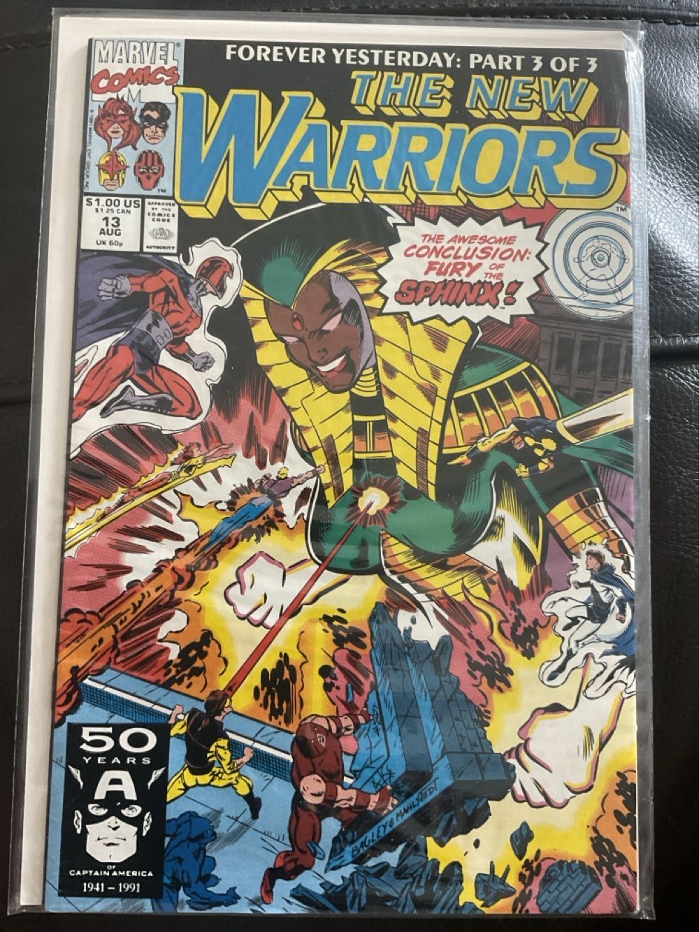 New Warriors (1990) - Marvel Comics (13 - Jun 1992) comic book collectible [Barcode 009281017882] - Main Image 3