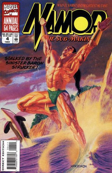 Namor, The Sub-Mariner: Annual - Marvel (4) comic book collectible [Barcode 009281017899] - Main Image 1