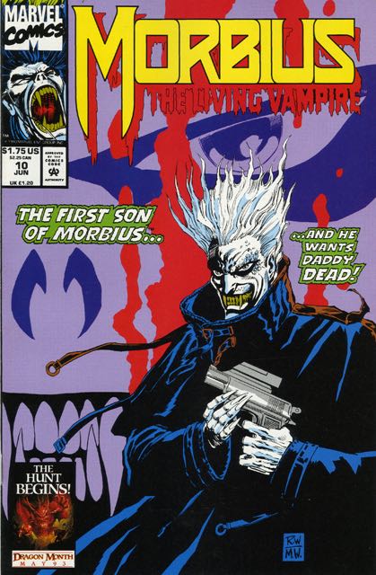 Morbius: The Living Vampire (Vol 1) - Marvel Comics (10 - Jun 1993) comic book collectible [Barcode 071486019299] - Main Image 1