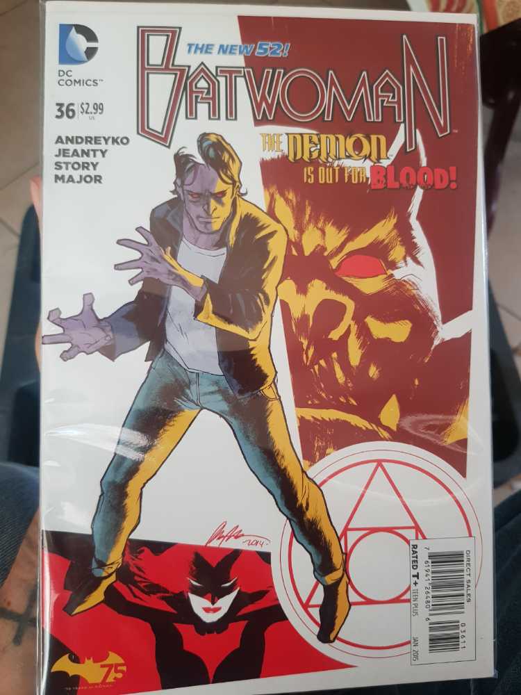 Batwoman - DC (Detective Comics) (36 - Jan-15) comic book collectible [Barcode 76194126480603611] - Main Image 3