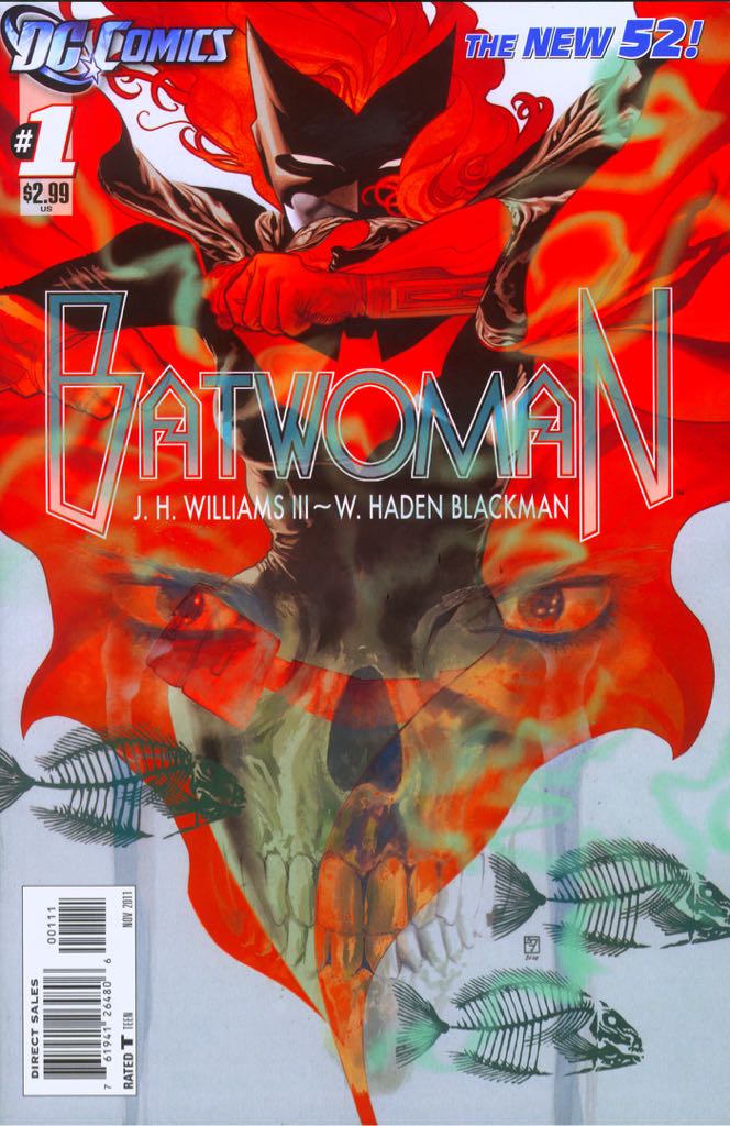 Batwoman (2011) - DC Comics (1 - Nov 2011) comic book collectible [Barcode 76194126480600111] - Main Image 1
