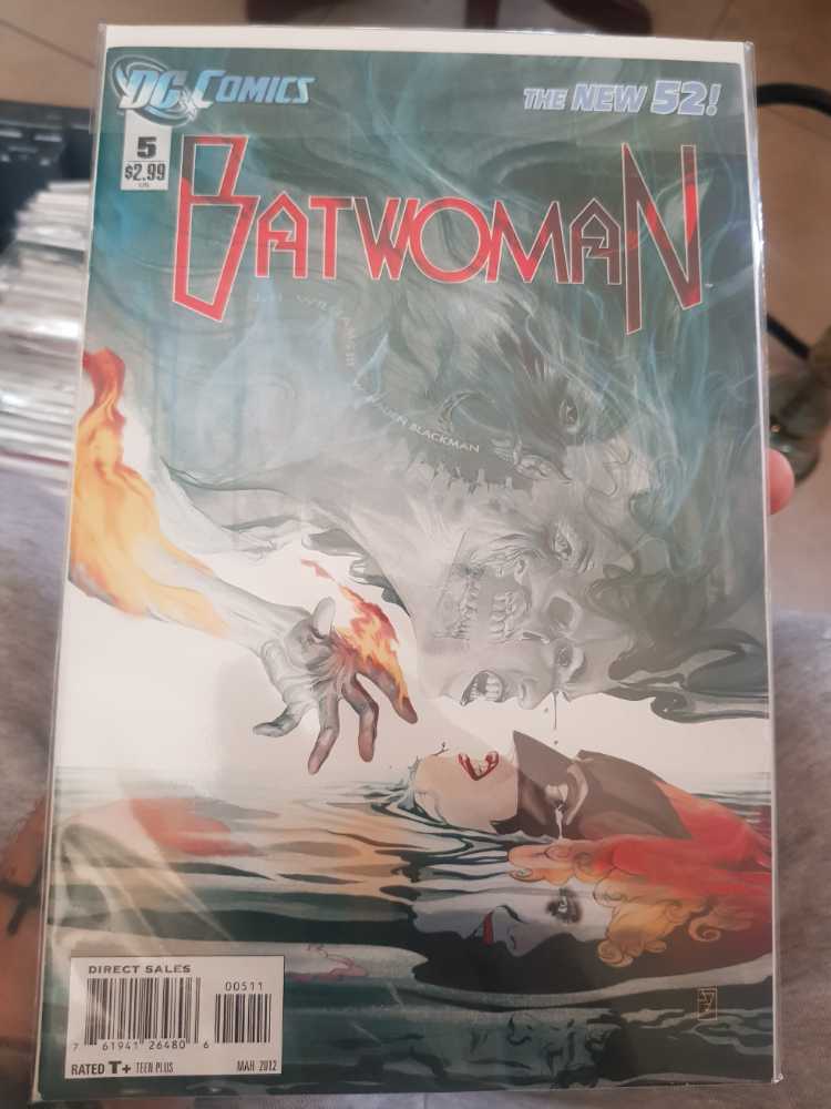 Batwoman - DC (Detective Comics) (5 - Jan 2012) comic book collectible [Barcode 76194126480600511] - Main Image 2