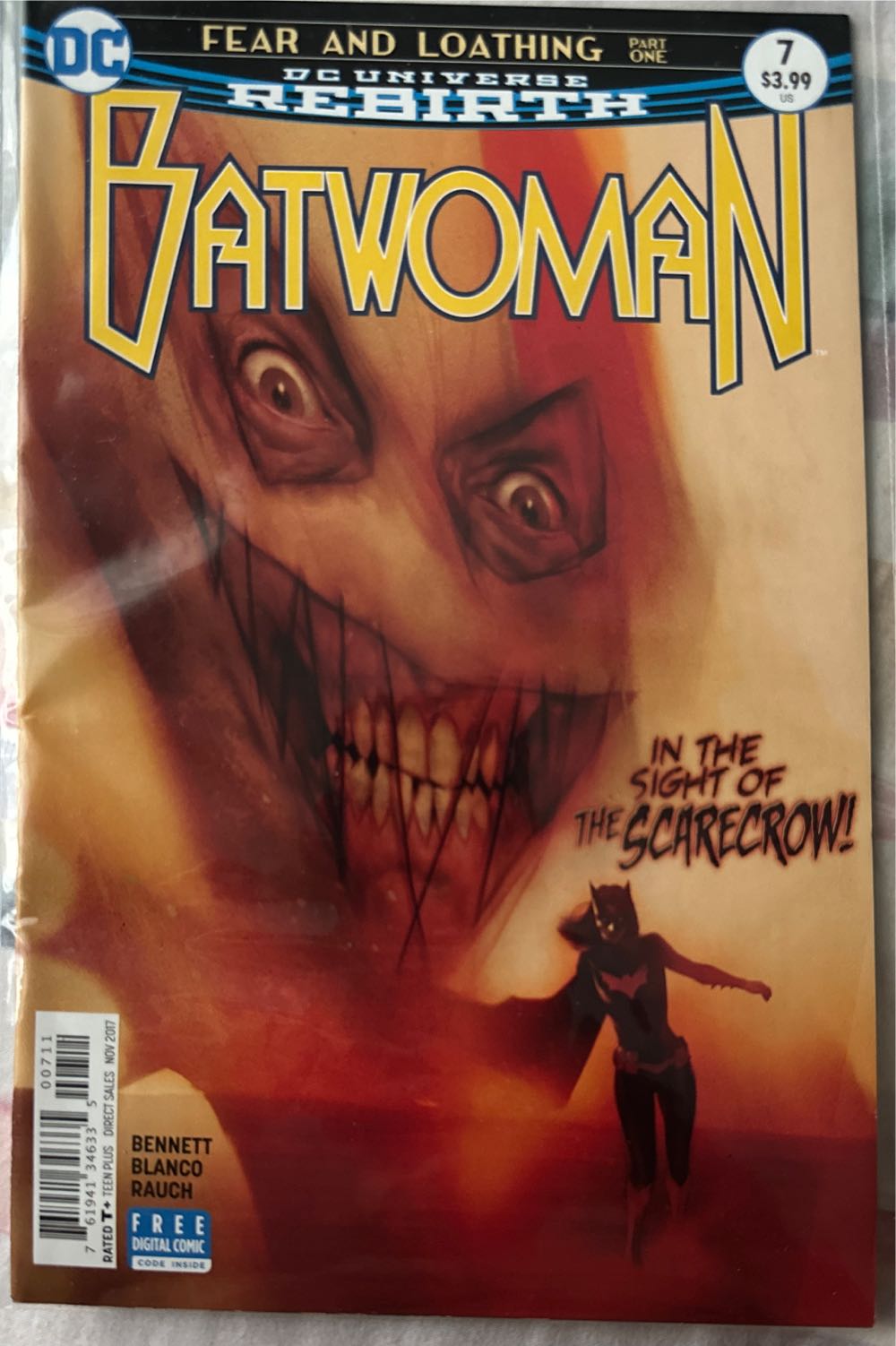 Batwoman (2017) - DC (7 - Nov 2017) comic book collectible [Barcode 76194134633500711] - Main Image 2