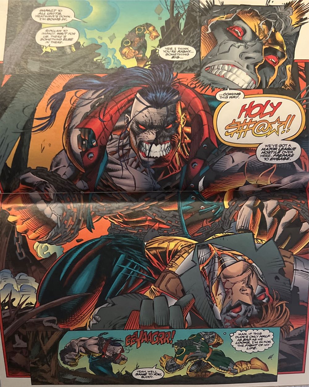 Cyber Force - Image Comics (3 - May 1993) comic book collectible [Barcode 070989332560] - Main Image 3