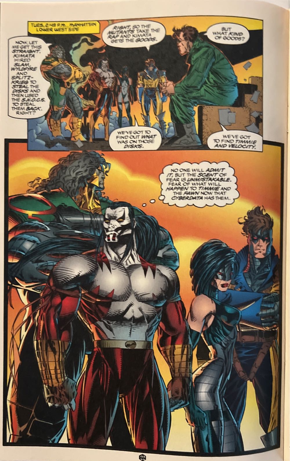 Cyber Force - Image Comics (3 - May 1993) comic book collectible [Barcode 070989332560] - Main Image 4