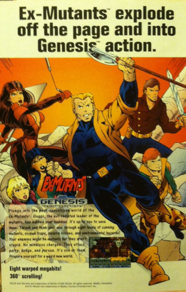 Ex-Mutants #1 - Malibu Comics (1 - Nov 1992) comic book collectible [Barcode 070989332515] - Main Image 2