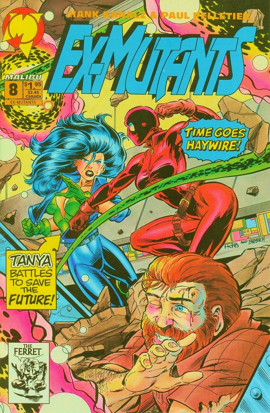 Ex-Mutants (1992) - Malibu Comics (6 - Apr 1993) comic book collectible [Barcode 070989332515] - Main Image 4