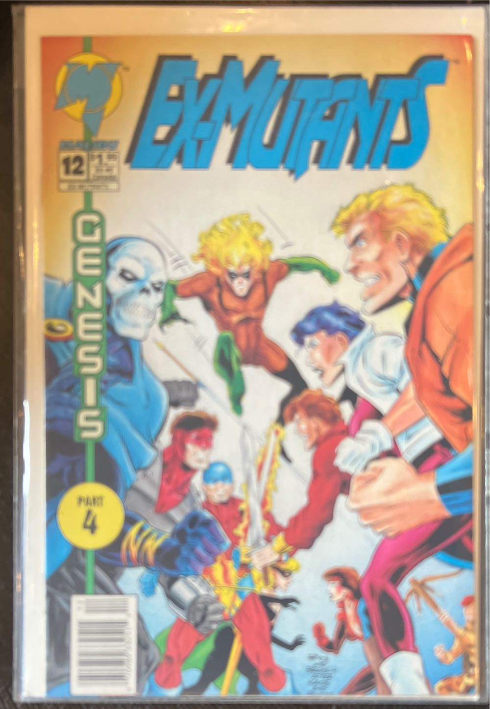 Ex-Mutants - Malibu (12) comic book collectible [Barcode 070989332515] - Main Image 2