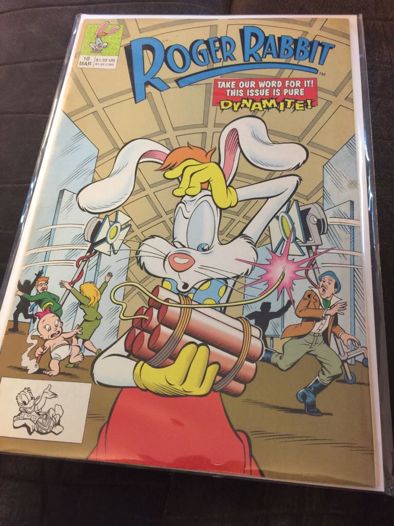 Roger Rabbit - The Walt Disney Company (4 - Sep 1990) comic book collectible [Barcode 715192388965] - Main Image 1
