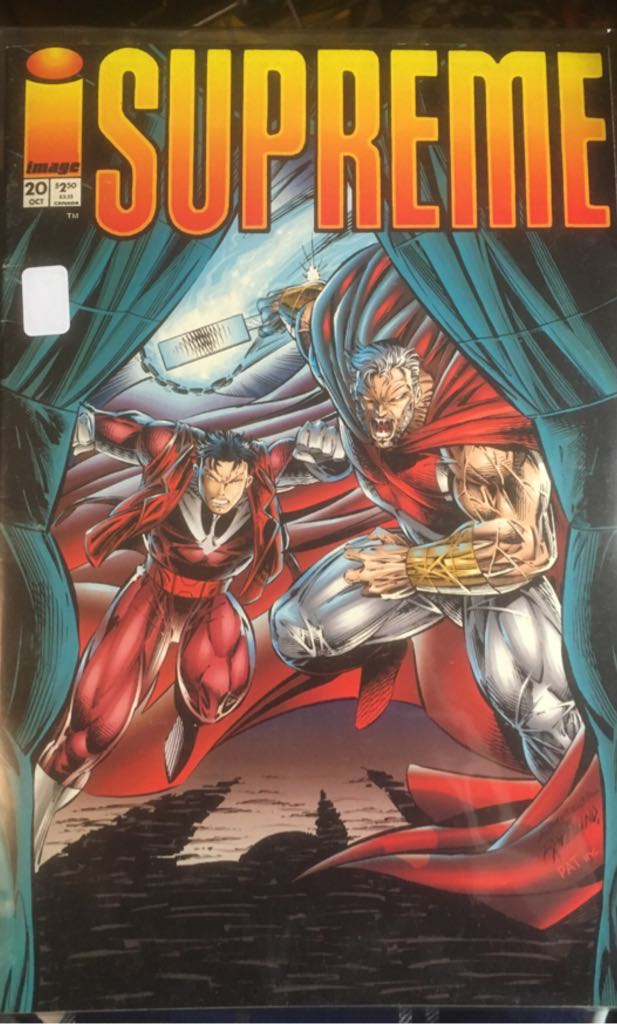 Supreme (1992) - Image (20 - Oct 1994) comic book collectible [Barcode 070989332508] - Main Image 1