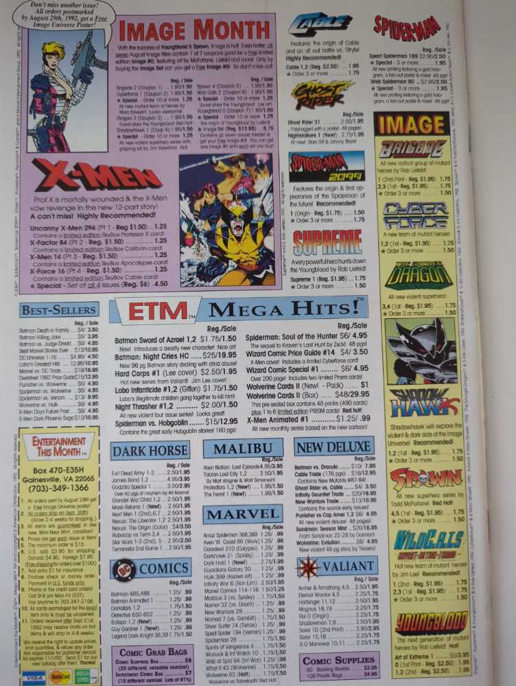 WildCats: Covert Action Teams Special - Image (1 - Aug 1992) comic book collectible [Barcode 070989332478] - Main Image 2