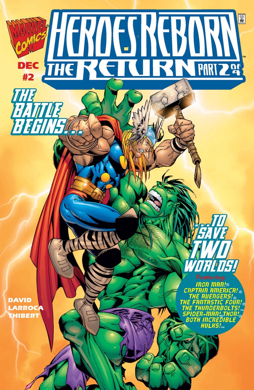 Heroes Reborn: The Return - Marvel Comcs (1-4 - Dec 1997) comic book collectible [Barcode 071486013297] - Main Image 2