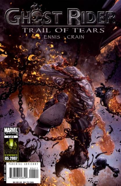 Ghost Rider: Trail Of Tears - Marvel Limited Series (4) comic book collectible [Barcode 9780785120032] - Main Image 1