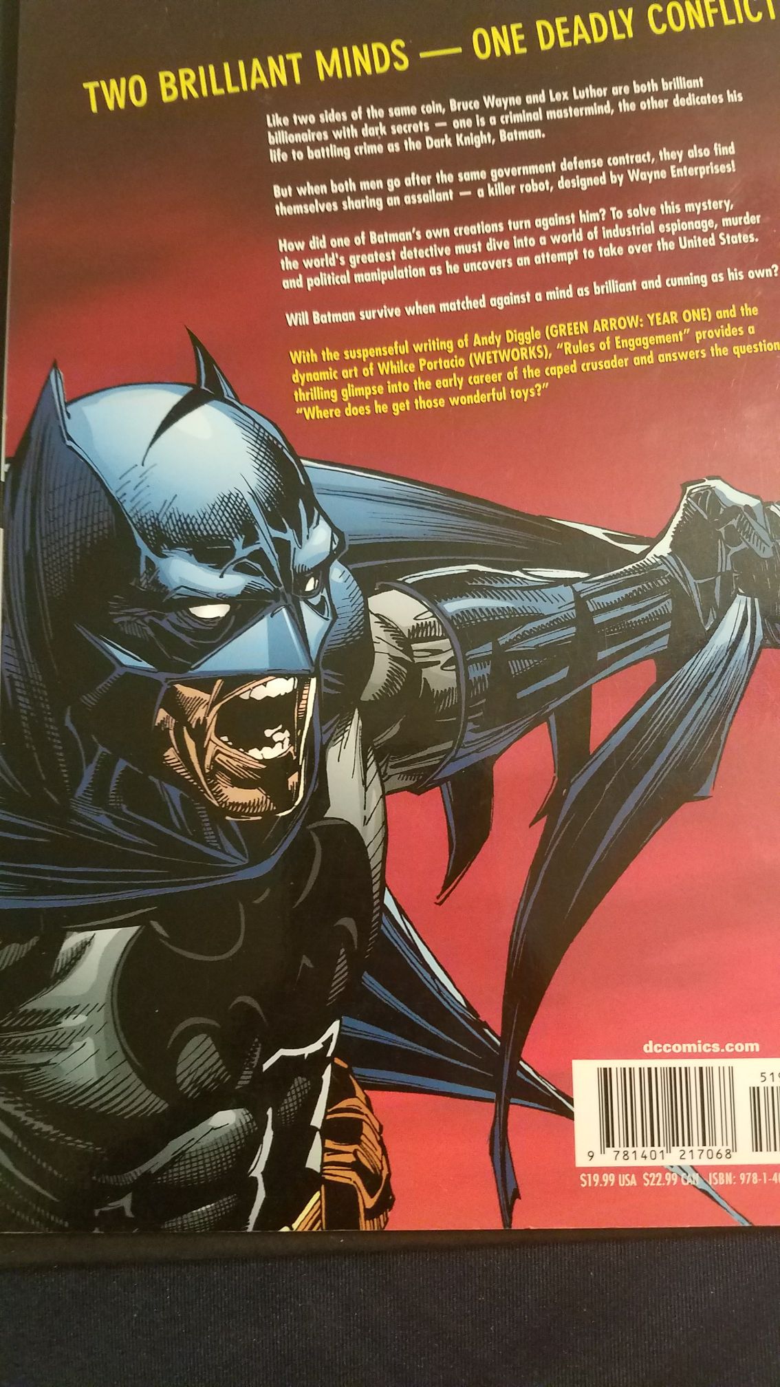 Batman: Rules Of Engagement  comic book collectible [Barcode 9781401217068] - Main Image 2