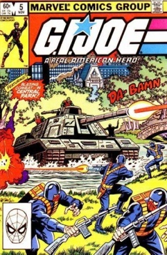 GIJOE A Real American Hero - MARVEL | Hasbro (5 - Nov 1982) comic book collectible [Barcode 84456566] - Main Image 1