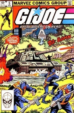 G.I.JOE: A Real American Hero! - Hasbro (5 - Nov 1982) comic book collectible [Barcode 84456566] - Main Image 1