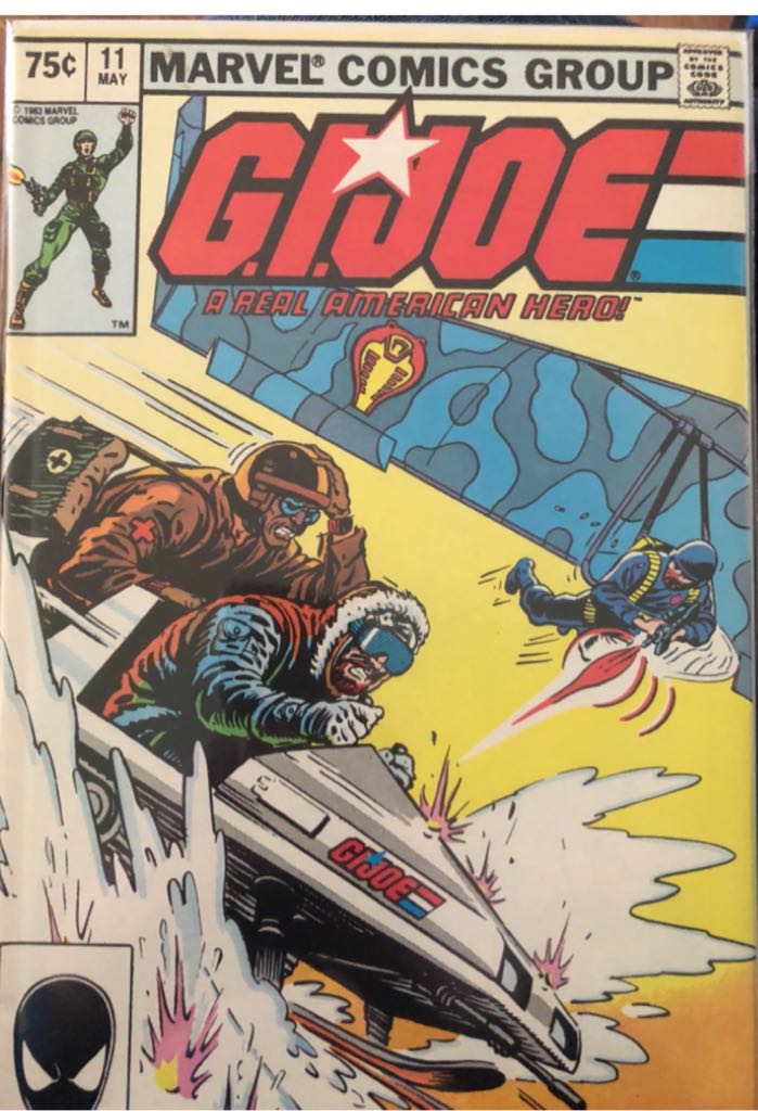 GIJOE A Real American Hero - Marvel Comics Group (11 - May 1983) comic book collectible [Barcode 8415966] - Main Image 2