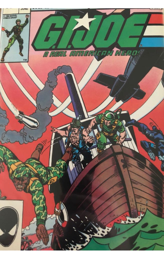 GIJOE A Real American Hero - Marvel Comics Group (12 - Jun 1983) comic book collectible [Barcode 84155699] - Main Image 2