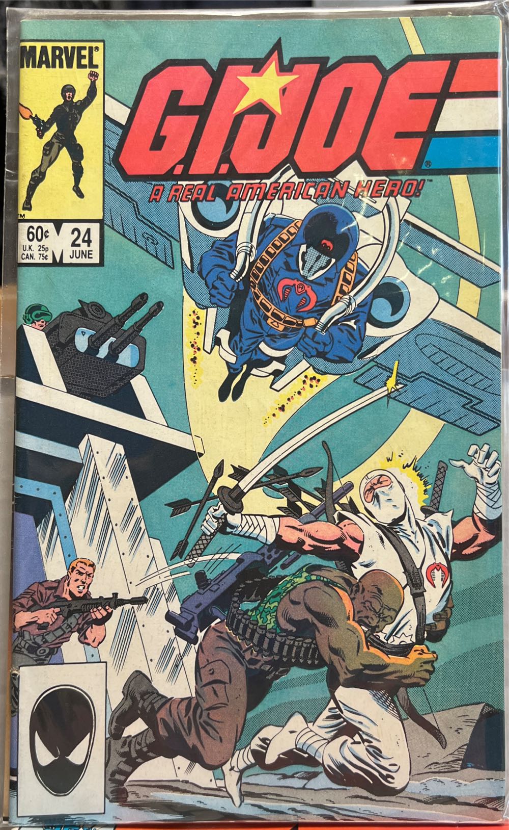 G.I. Joe (1982 Marvel) - Marvel (24 - Jun 1984) comic book collectible [Barcode 84256655506] - Main Image 3