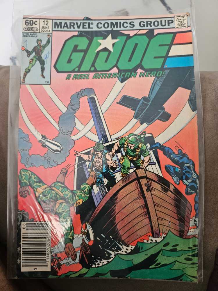 GIJOE A Real American Hero - Marvel Comics (12 - Jun 1983) comic book collectible [Barcode 071486020646] - Main Image 3