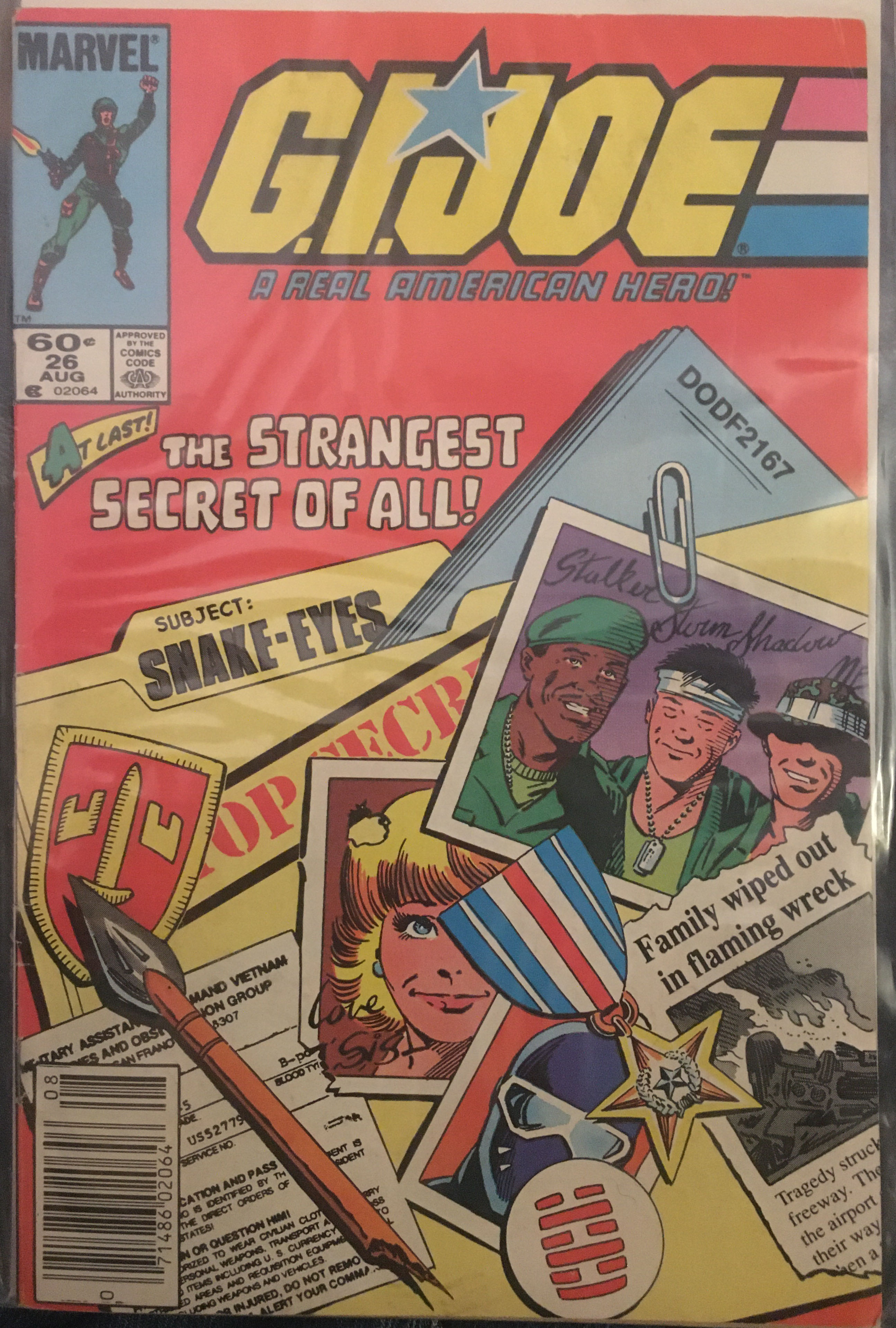 G.I. Joe (1982) - Marvel Comics (26 - Aug 1984) comic book collectible [Barcode 071486020646] - Main Image 2