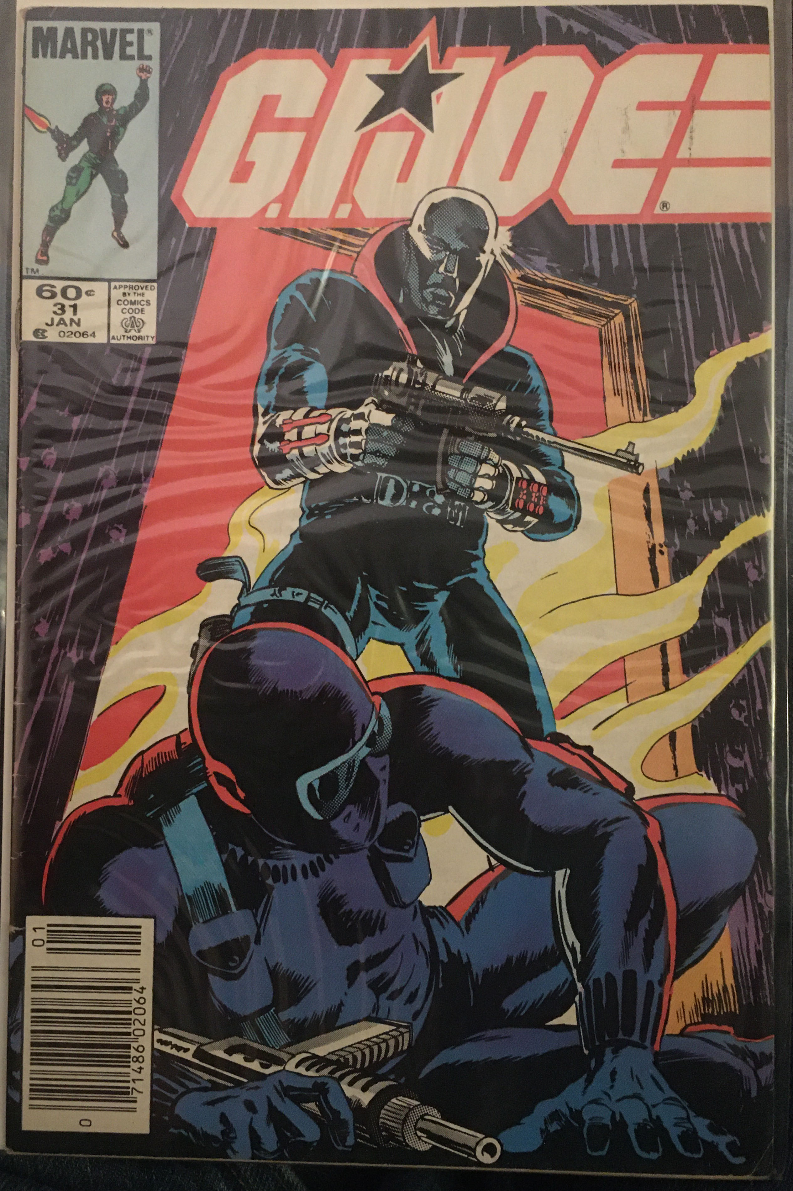 GIJOE A Real American Hero - Marvel Comics (31 - Jan 1985) comic book collectible [Barcode 071486020646] - Main Image 3