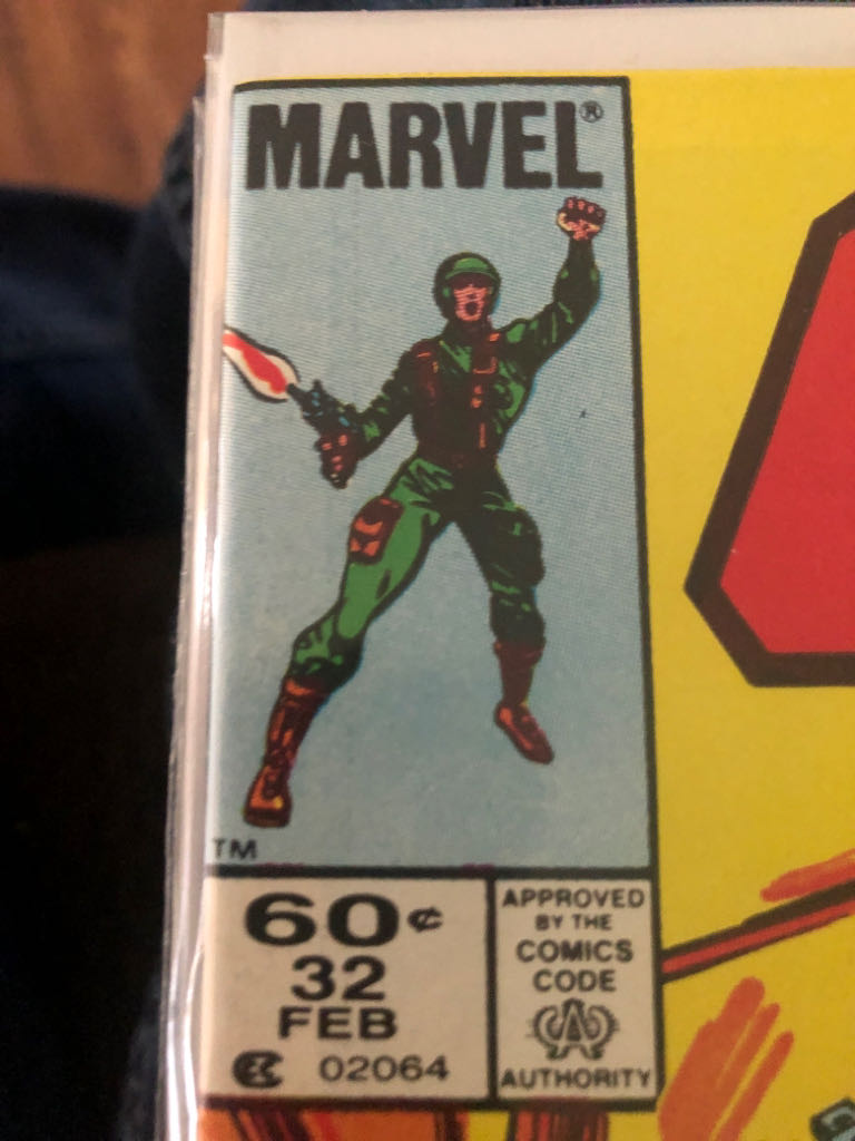G.I. Joe (1982) - Marvel Comics (32 - Feb 1985) comic book collectible [Barcode 071486020646] - Main Image 2