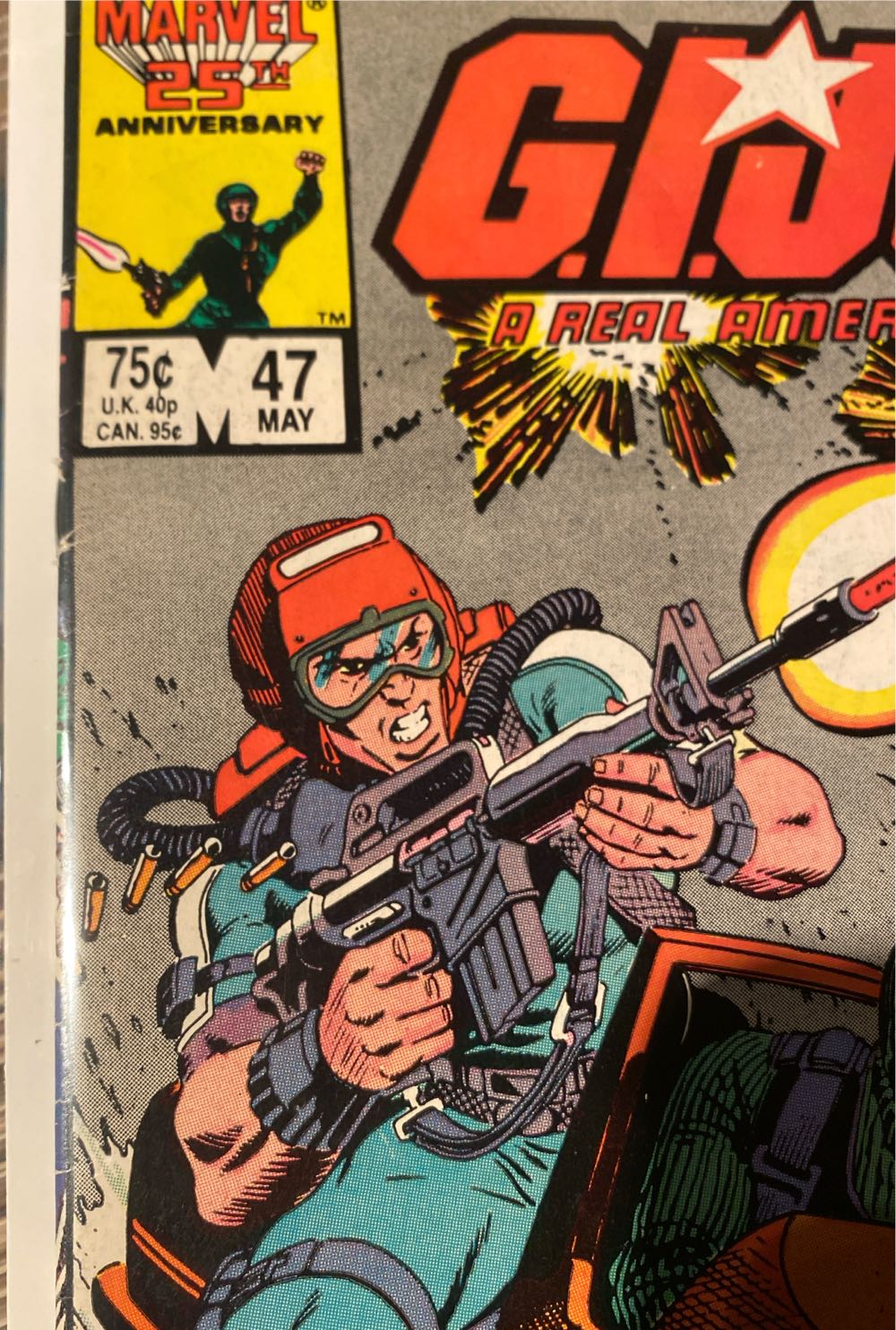 G.I. Joe: A Real American Hero (Marvel) - Marvel Comics (47 - May 1986) comic book collectible [Barcode 071486020646] - Main Image 3